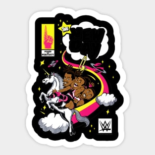 The New Day Tag Team Comic Book Sticker